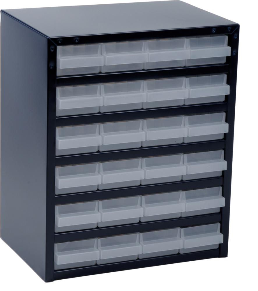Schubla.-Magazin 250/24-124 Schubladen blau Raaco