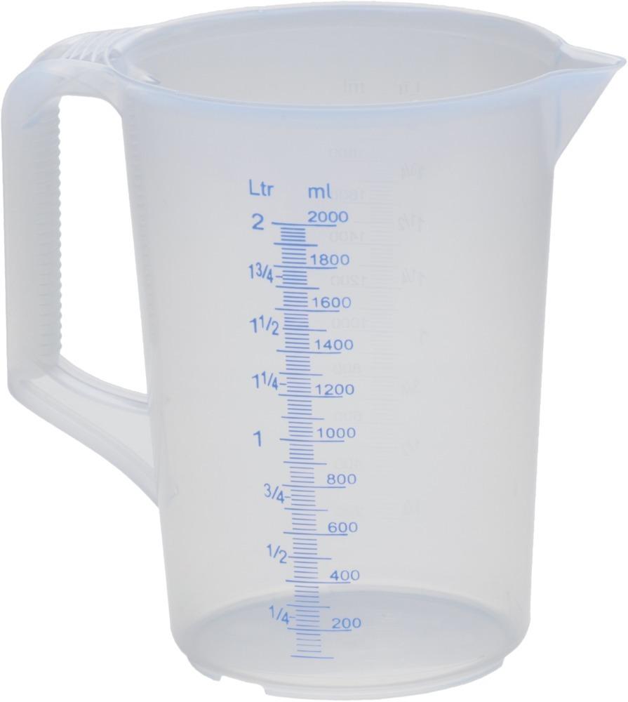 Hünersdorff Messkanne geschl.Griff 2000ml