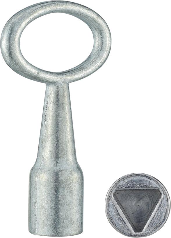 Bever OA-Dornschlüssel, oval, D, Zinkdruckguss