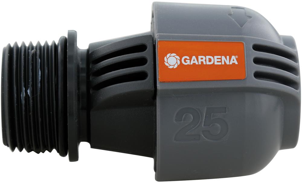 Gardena Sprinklersystem Verbinder 25mm x 1" AG