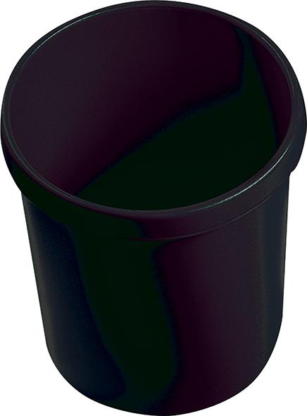 Papierkorb 30 l 405 mm schwarz