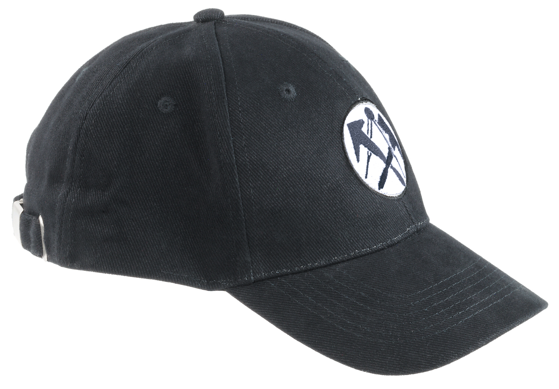 FHB LUIS Dachdecker-Cap uni schwarz