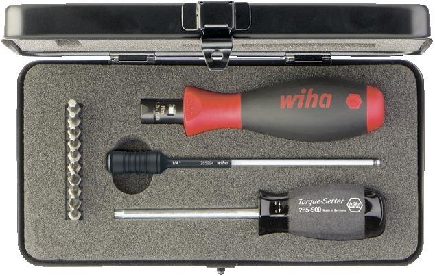 Wiha Drehmo.-Schraubendr.-Stz.13tlg. 0,8- 5Nm
