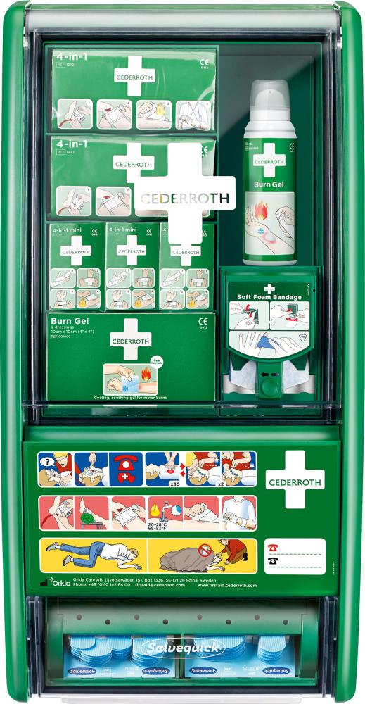 ErsteHilfe-u.Verbrennungsstation incl. Inhalt