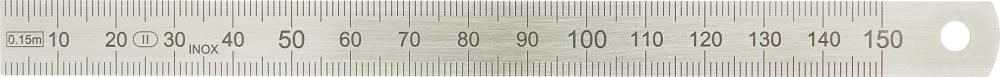Helios Preisser Biegsamer Stahlmaßstab 1000x20x0,5mm