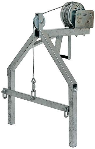 Handwinde m.Gestell 20mtr. Seillänge