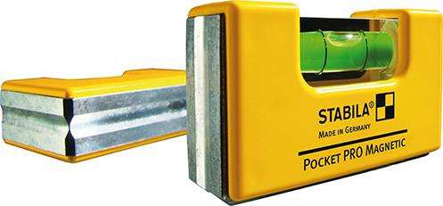 Stabila Mini-Wasserwaage Pocket ProMagnetic 7cm SB