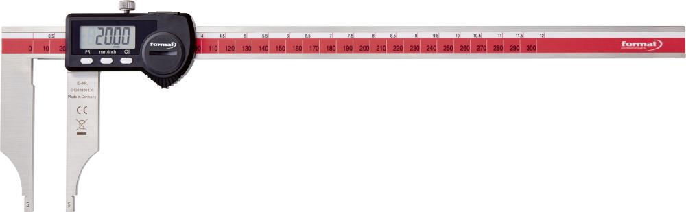 Format Messschieber Werkstatt digital ohne Spitze 300mm