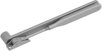 Dorma Normalgestänge m. Flachhebel silberfarbig