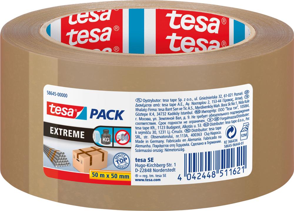 tesa tesapack 50m x 50mm Extreme braun 58645