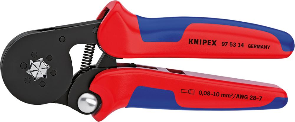Knipex Aderendhülsenzange 6-kant 0,08-10qmm