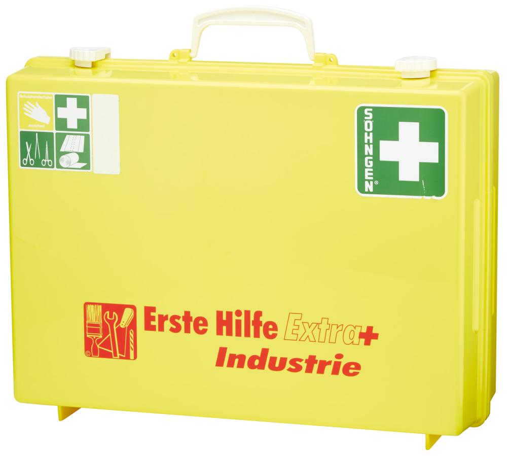 Erste-Hilfe-Koffer Extra+Industrie, DIN 13157,gelb