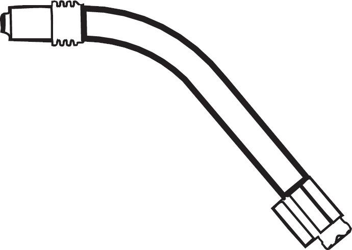 Brennerhals MB 15 50 Grad