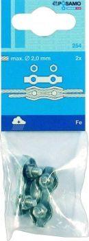 Duplexklemmen () galZn 3,0mmx35 M4