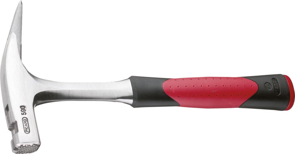 Picard Latthammer TPE geraut mitMagnet-Nagelhalter 600g