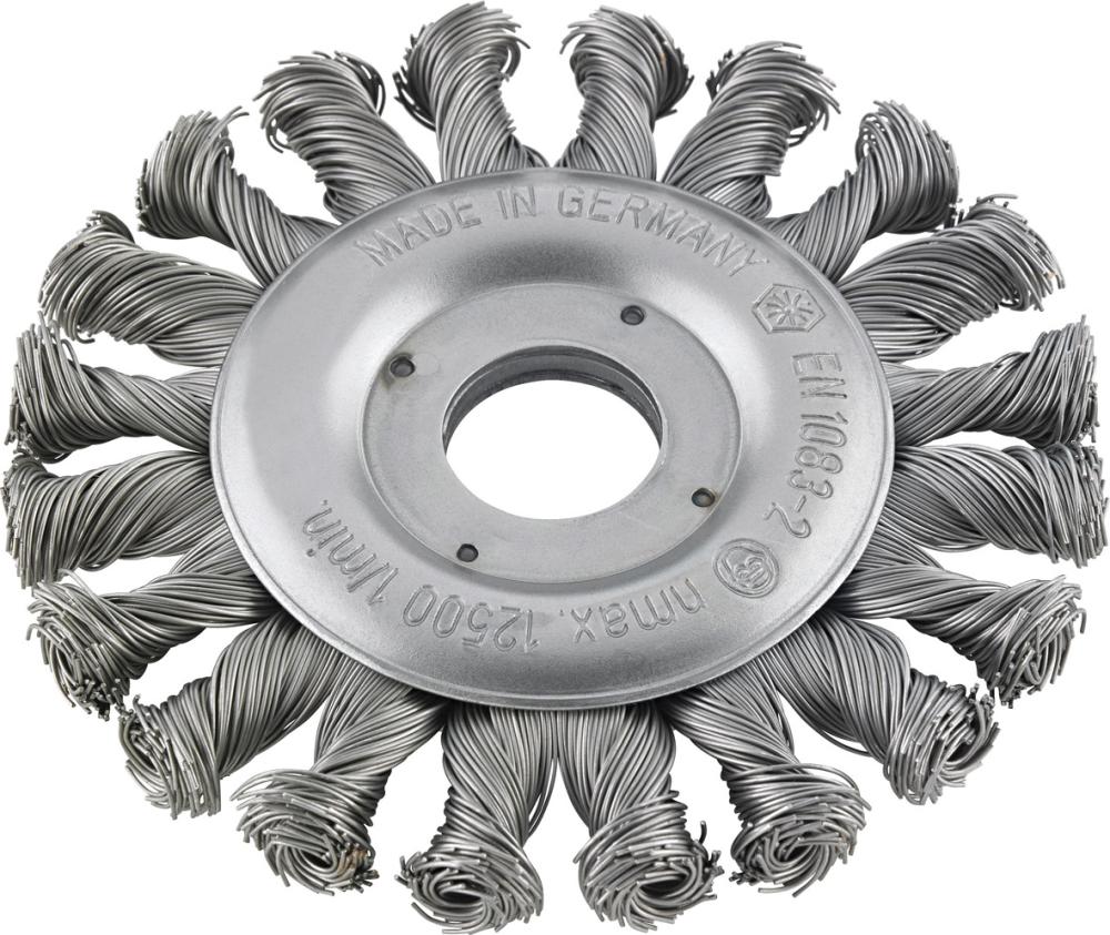 Format Rundbürste rostfrei rechts/links gezopft 115x0,35mm