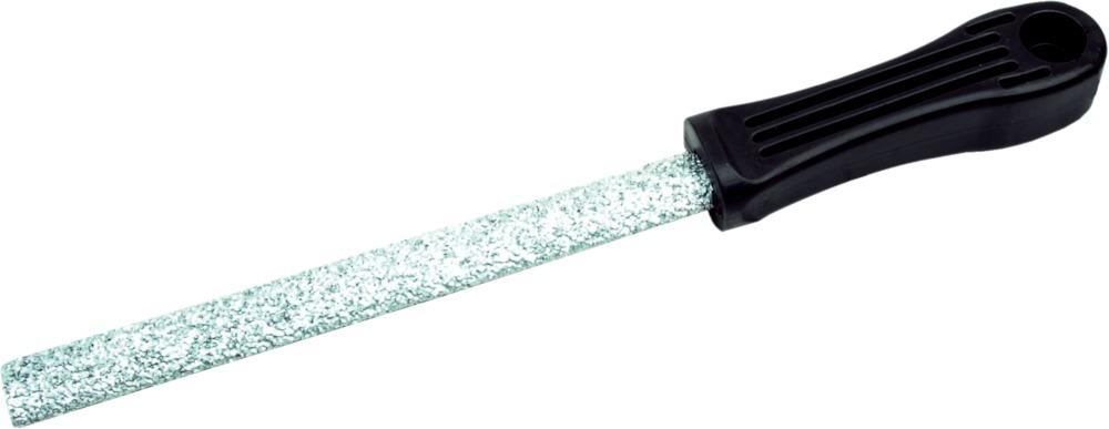 Fliesenfeile HM 150mm halbrund,