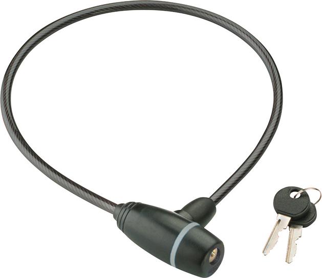 Burg-Wächter AV-Stahlkabelschloss, 600mm 260 60, schwarz