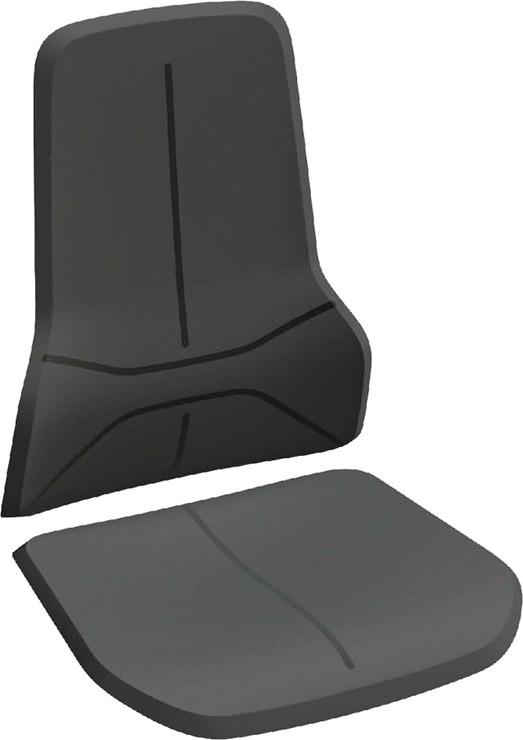 Polsterelement schwarz Supertec