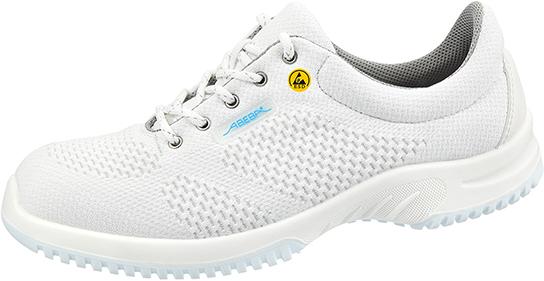 Abeba Berufsschuhschuh Uni 6 O1 weiß, Größe 39