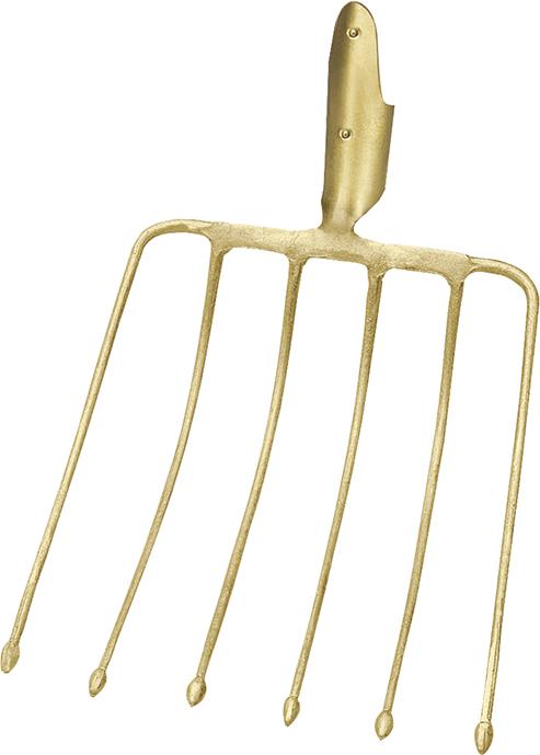 Ideal Rübengabel 6 Zinken Federdülle