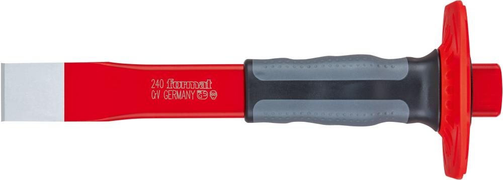 Format Schlitzmeißel mit Handschutz 240x26x7mm