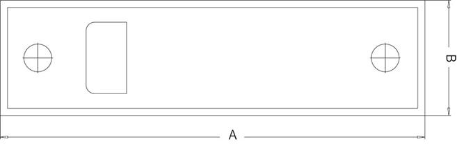 Deckplatte 73 (lose) 4 mtr. weiß