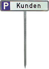 Einschlagpf. 750 mm f. Parkplatzschilder