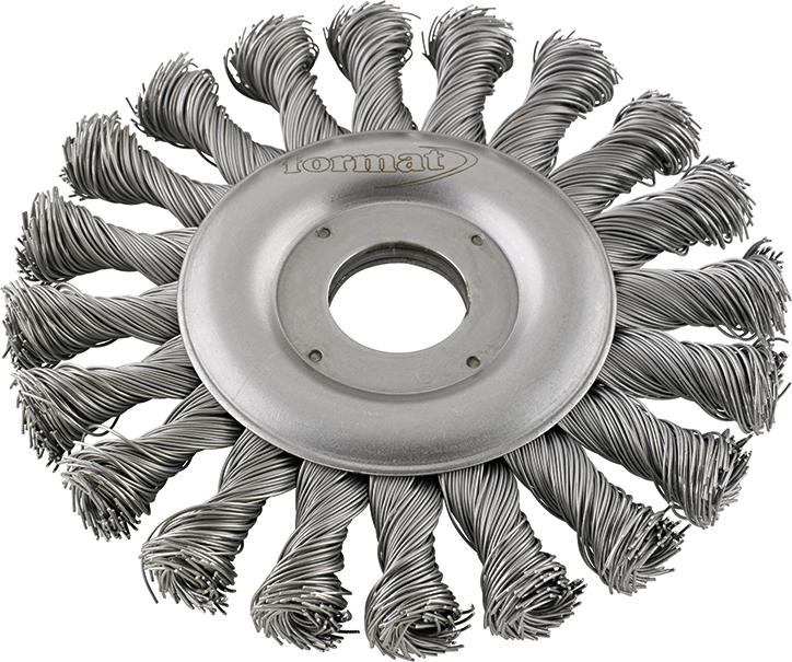 Format Rundbürste rostfrei gezopft 115x mm