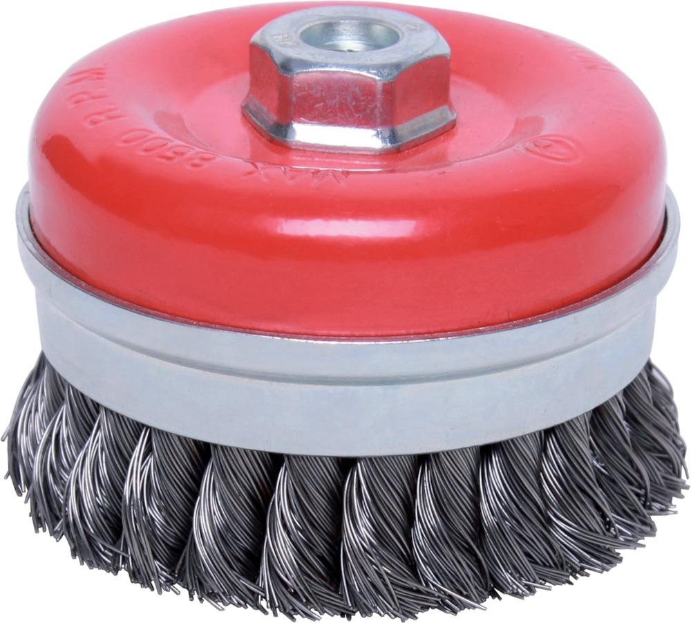 Fortis Topfzopfbürste Hl-Draht 65x0,5mm