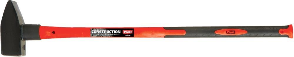 Polet Vorschlaghammer 5Kg mit stabilem Glasfaserstiel