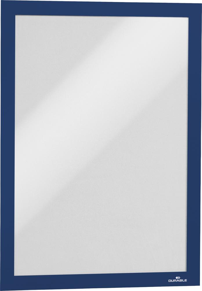 DURABLE Magnetrahmen DURAFRAME 487207 DIN A4 d.blau 2 St./Pack.
