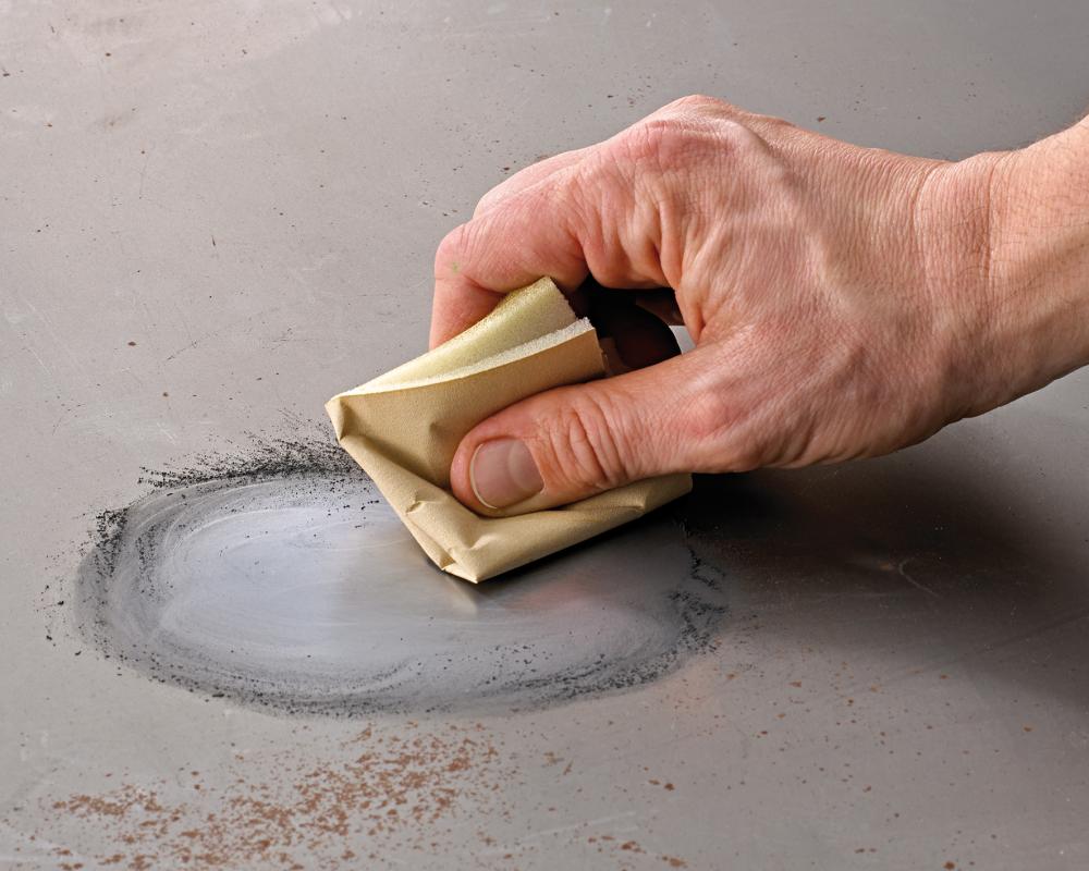 Format Schleifpad 115x125mm K120Sparrolle 25m