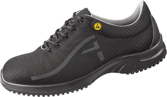 Abeba Halbschuh 36728, O2, FO, SRC, schwarz, Größe 38