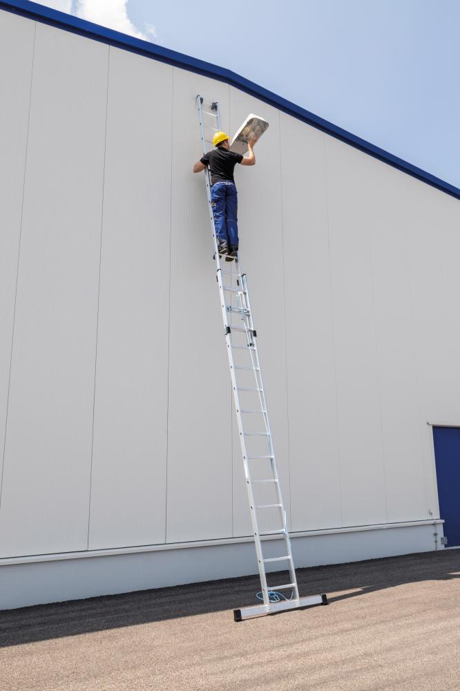 Alu-Schiebeleiter 2tlg. 2x14 Sprossen