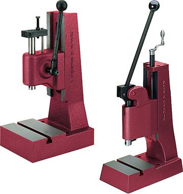 Berg & Schmid Handhebelpresse mit Kniehebel 500kp  Pressentechnik