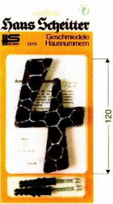 HS Rowe Hausnummern Nr.015 Ei Nr.\"1\"