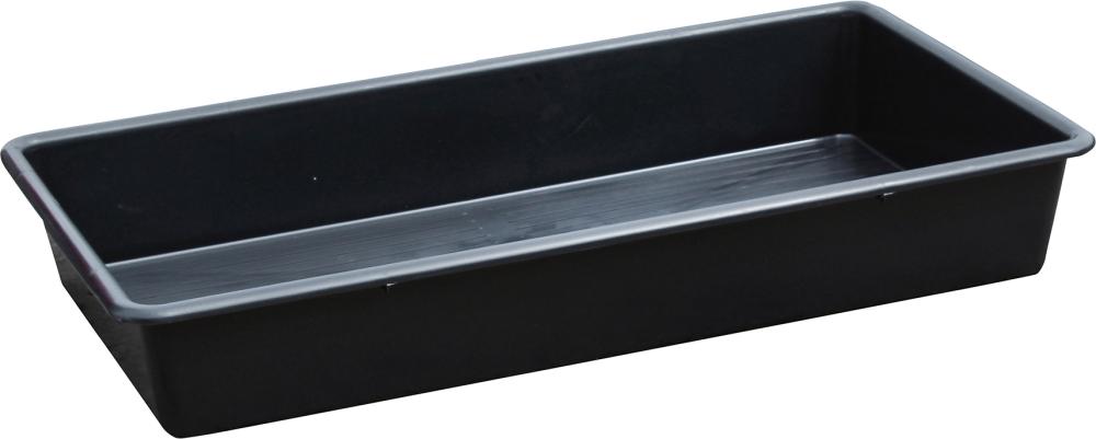 PE-Auffangwanne für Kleingebinde 100x55x15cm, 65,5L 100% PE, Chemikalienbest.