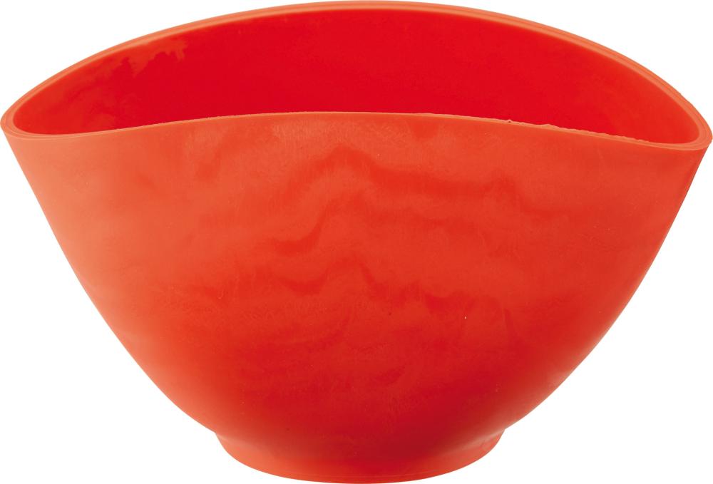 Haromac Gipsbecher Gummi 130x95mmrot