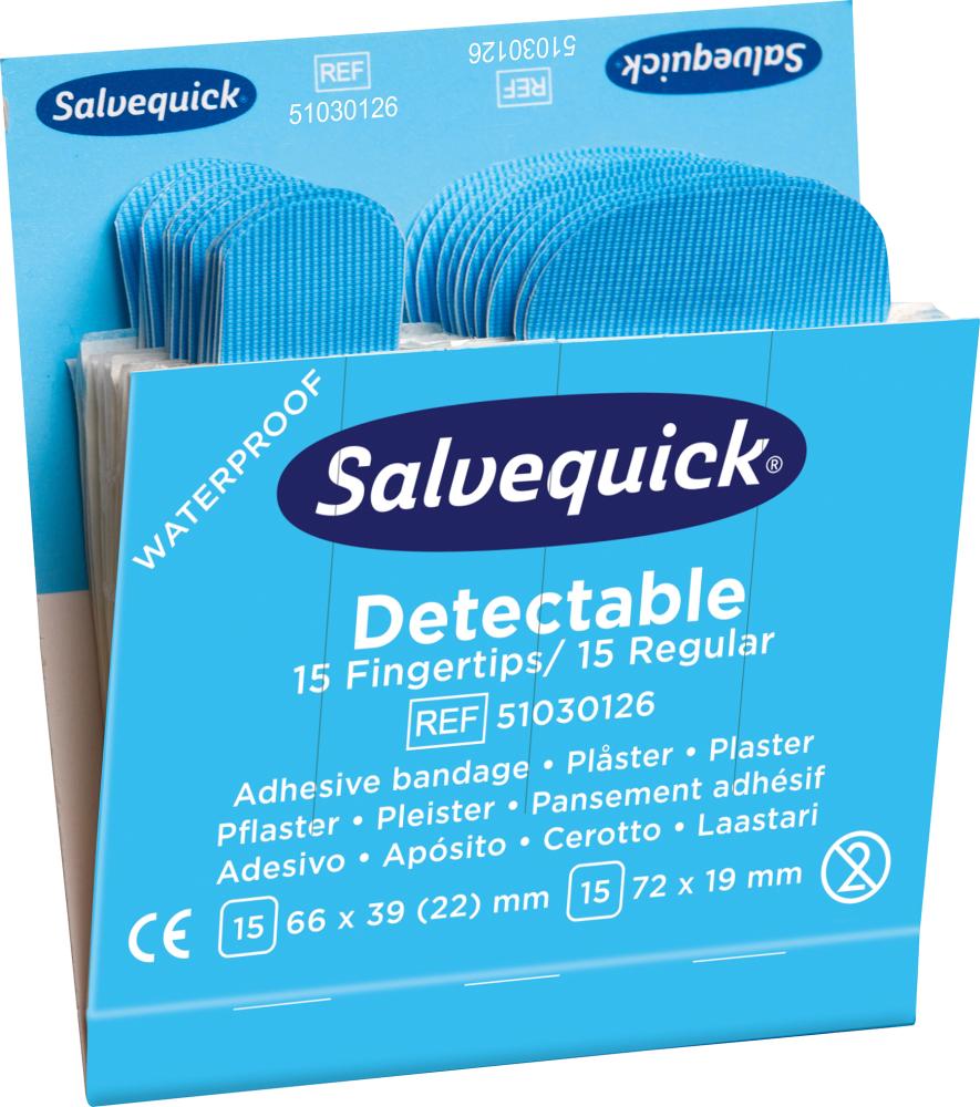 Salvequick Nachf.6x30Pfl. detekt.,fingersp.u.normal