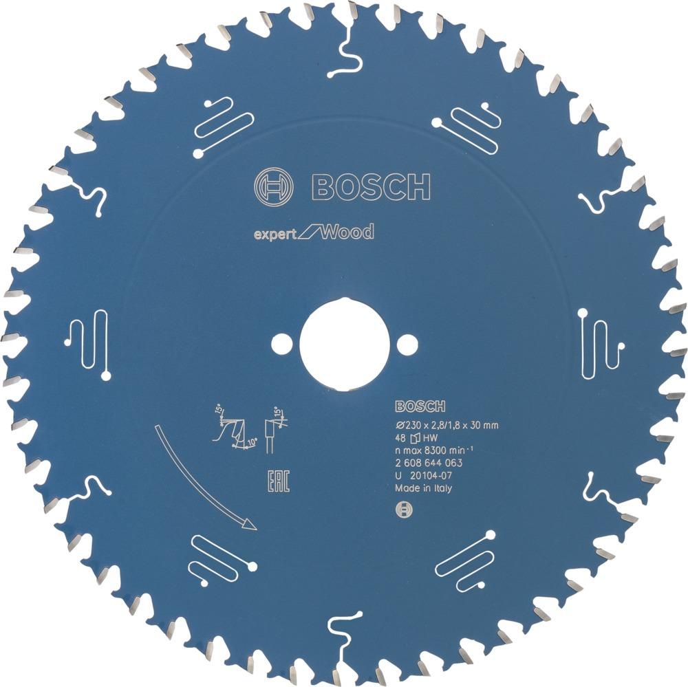 Bosch HW Kreissägeblatt Expert 230x30x2,8 48T