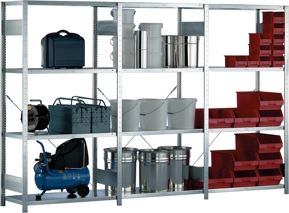 Meta Steckregal AF META CLIP V150 200x100x40cm