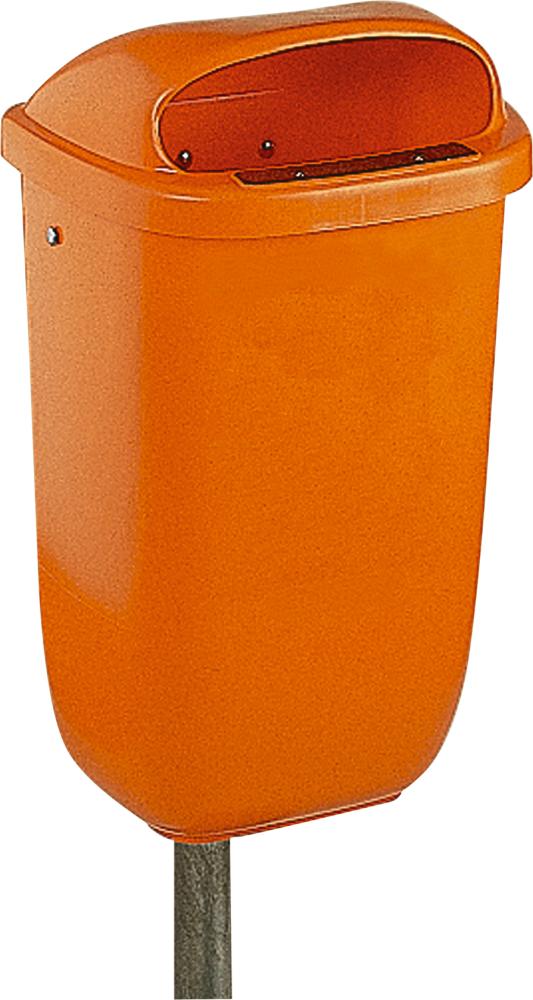 Papierkorb 50 l Kst. orange