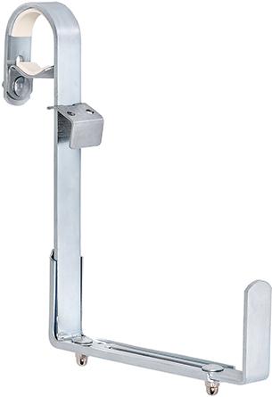 ALBA Krapf Balkonkastenhalter für Rundgeländer, tief verzinkt