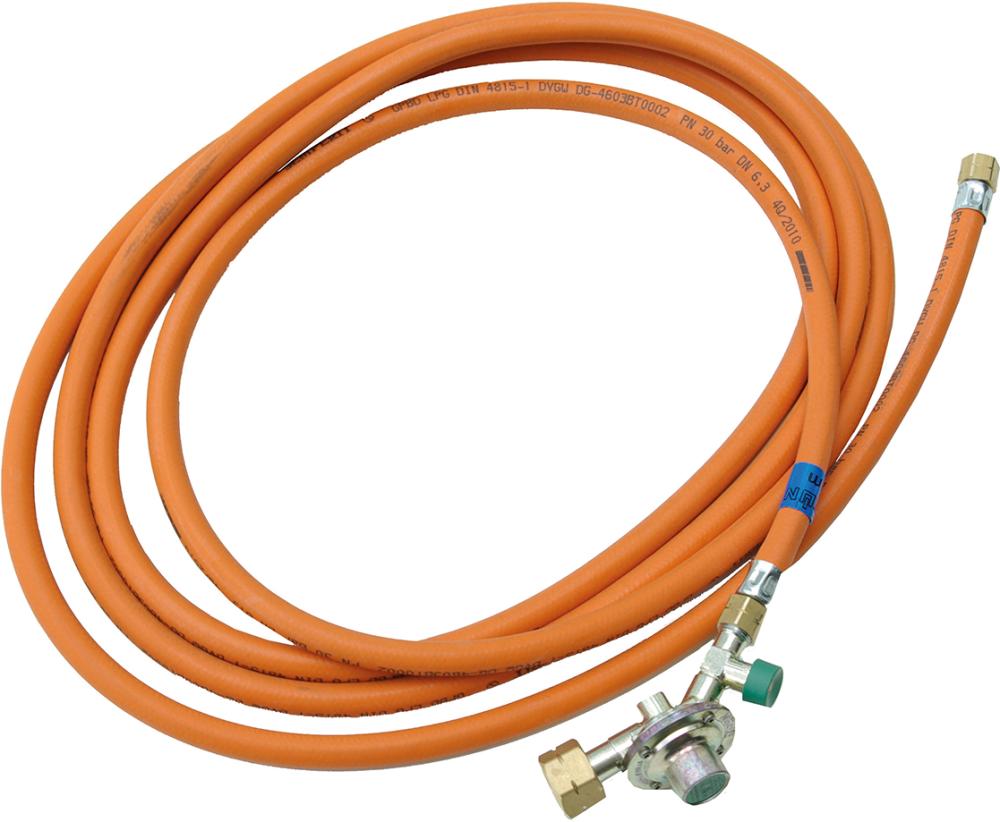 Hochdruckschlauch 5m mit Regler + SBS