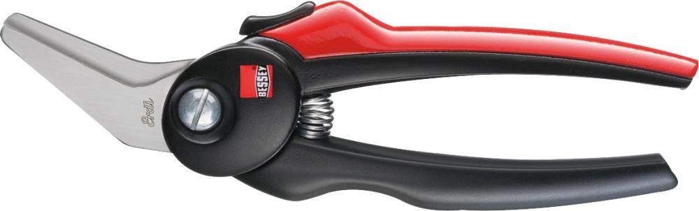Erdi Combi-Schere gewinkelt mit 2-Komponenten-Griff 190mm