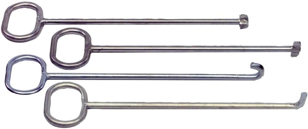 Kanaldeckelheber 600 mm L-Haken