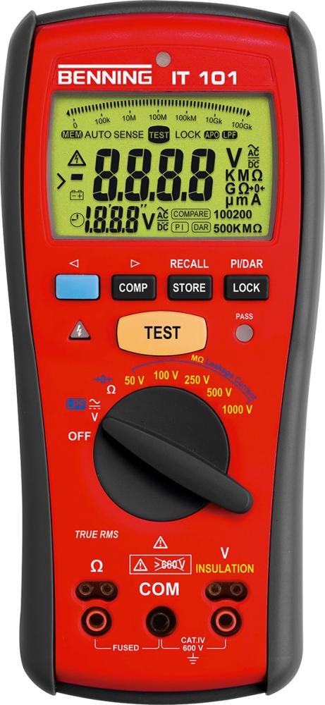 Benning Isolationswiderstands- Messgerät IT 101