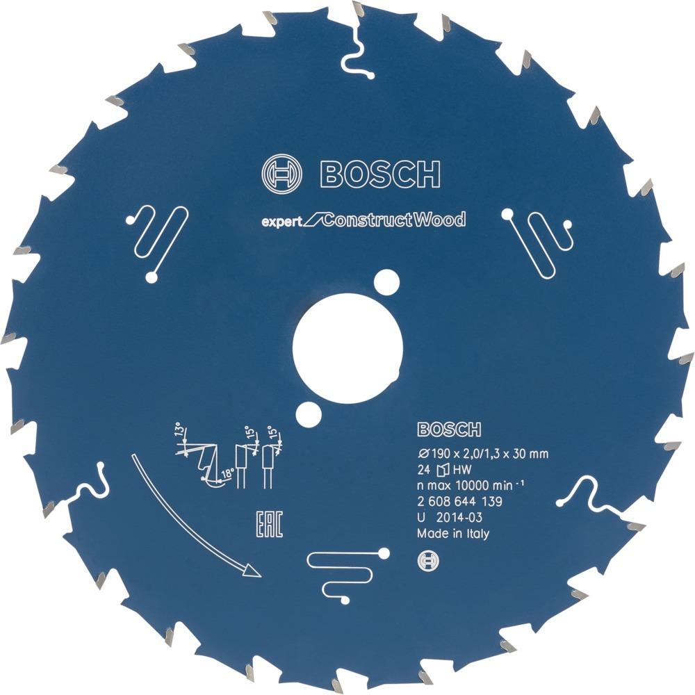 Bosch Kreissägeblatt HW Constr 210x30x2,0 30T
