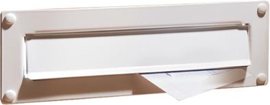 Burg Wächter Außen-Einwurfblende Portasilber 796 einteilig